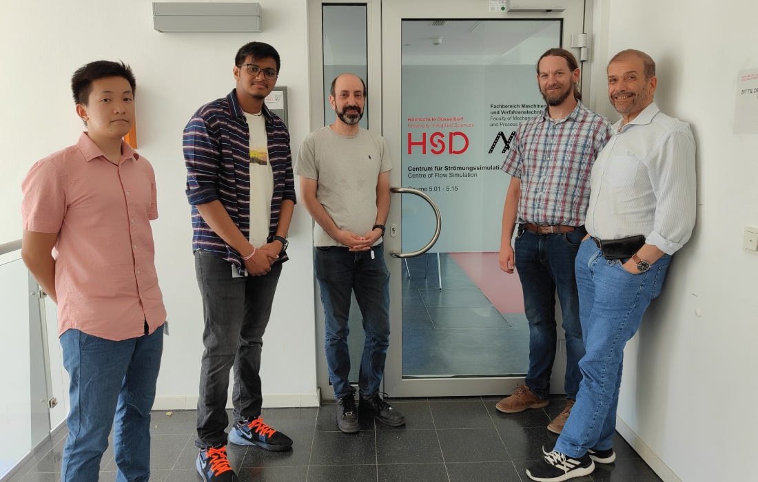 Mr. Rohan Thokchom, Vtu11732/Mech &  Mr. Swagat Devadas patil, Vtu112882/Mech in Hochschule Düsseldorf - University of Applied Sciences, Germany.